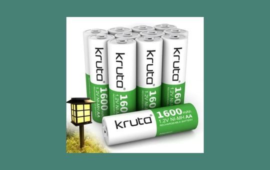 Kruta Solar AA Batteries