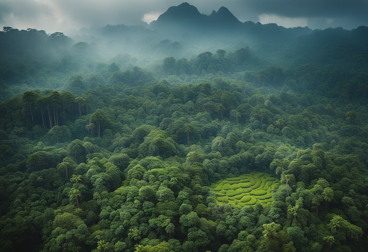 The Amazon rainforest is being cleared for agriculture, logging, and mining, leading to widespread deforestation