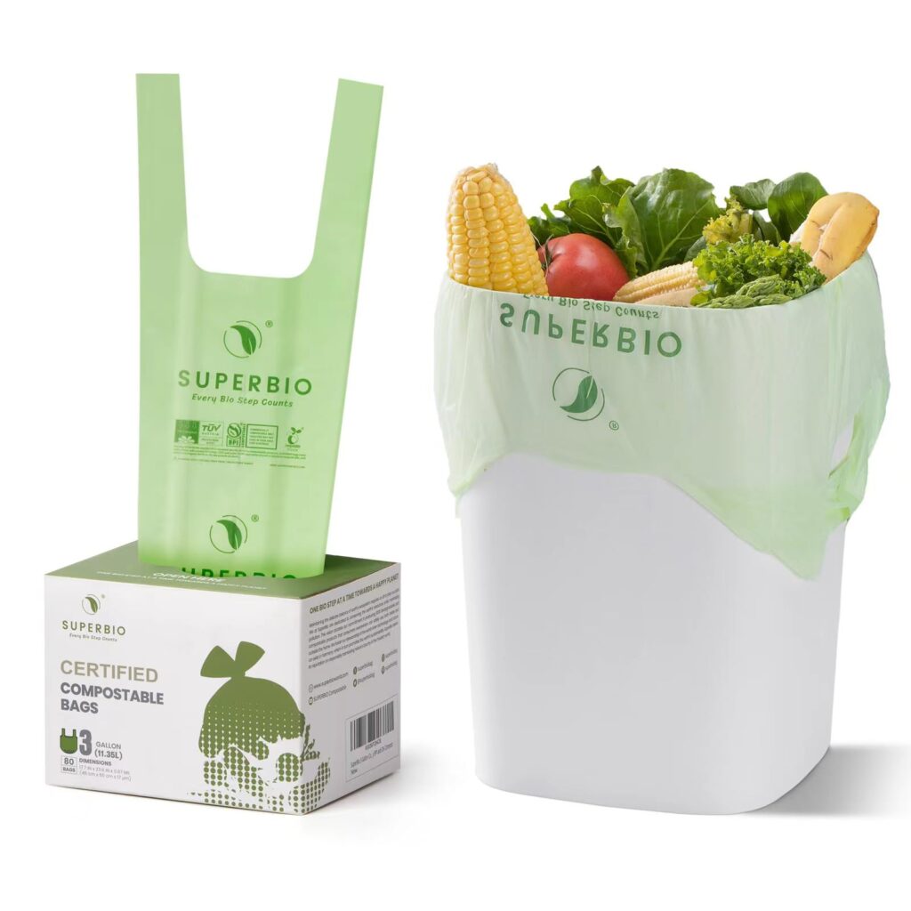 SUPERBIO Compostable Garbage Bags